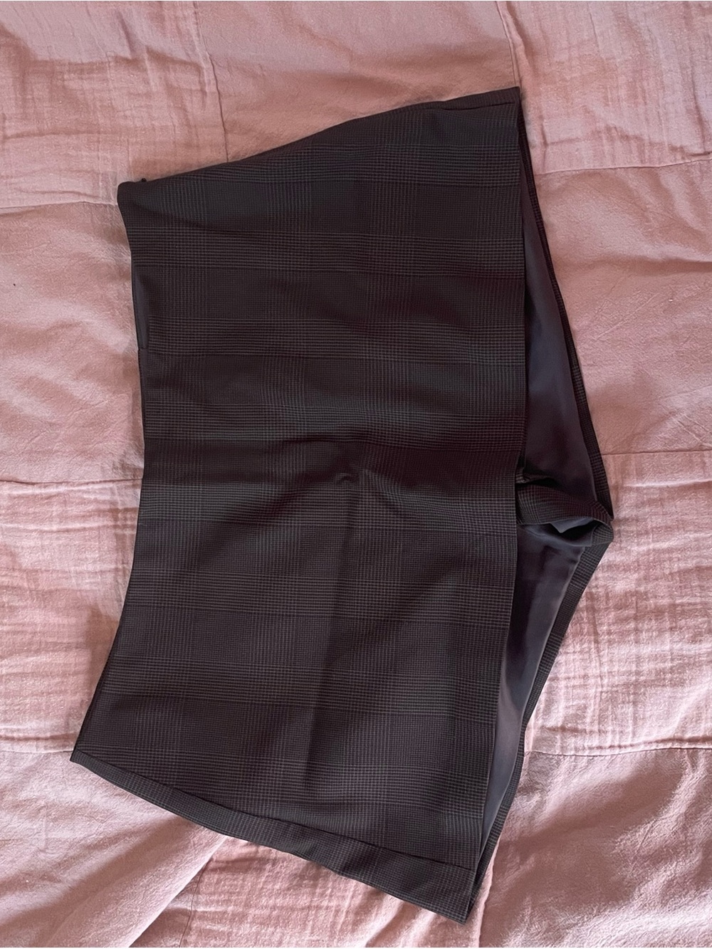 ARITZIA High-Waist Plaid Mini Skorts